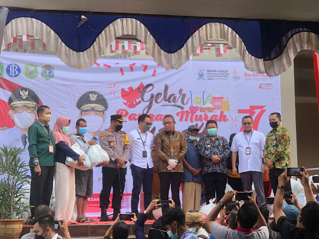 Gubernur Kalimantan Barat Sutarmidji beserta rombongan tiba di Kabupaten Sekadau