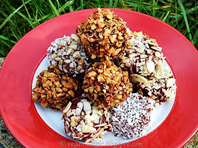 Crunchy Banana Chocolate Bites