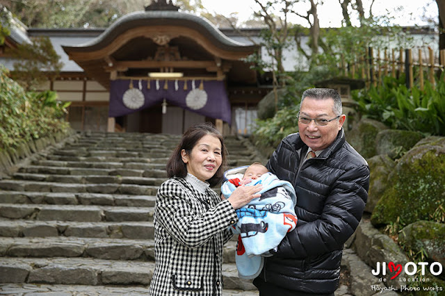 枚岡神社でお宮参り出張撮影