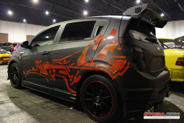 Foto Mobil Chevrolet Aveo Modifikasi Keren Ala 