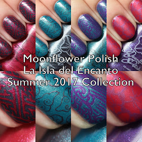 Moonflower Polish La Isla del Encanto Summer 2017 Collection