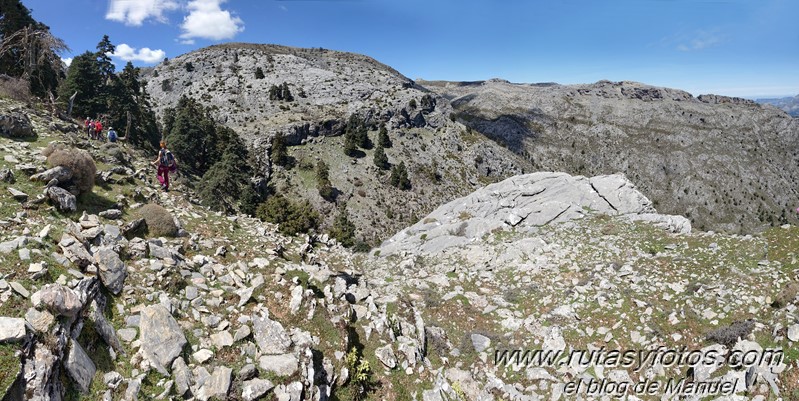 Colada del Tejo - Cerro Estepilar - Cerro del Pilar - Cerro de los Valientes - Picaho de Fatalandar