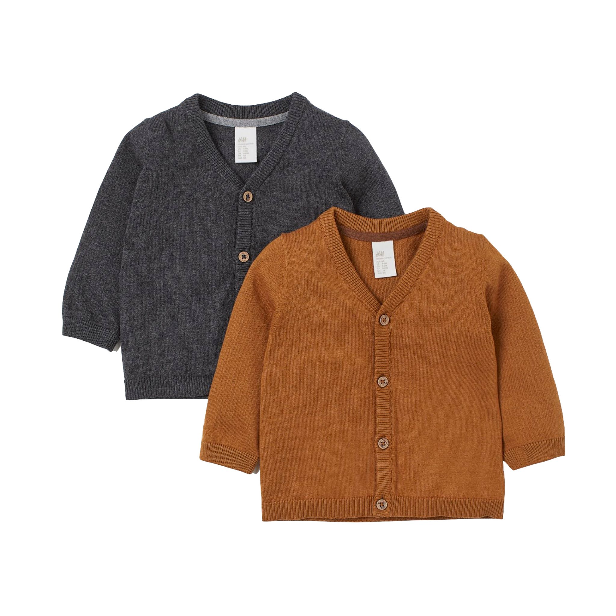 2-Pack Baby & Toddler Cotton Cardigans from H&M Kids