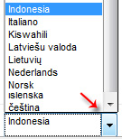 select a language