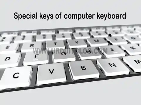 special keys name of computer keyboard (Urdu)