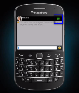 bbm voice call