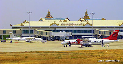 Mandalay Airport Arrival