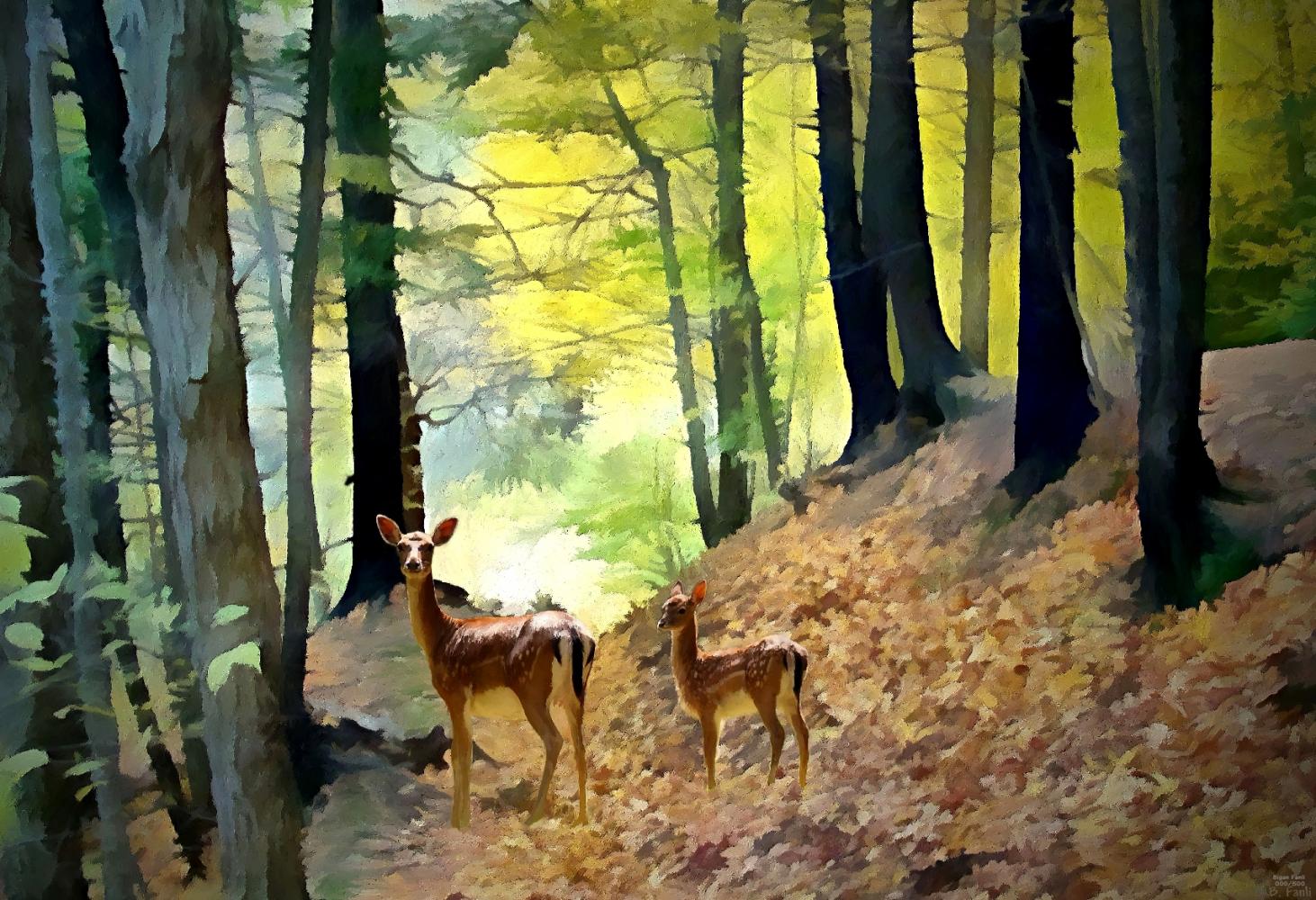 Nature Wall Painting Creative Nature Paintings For Sale For Nature