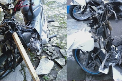 Dua Sepeda Motor Terlibat Kecelakaan Di Blitar, Satu Korban Tewas