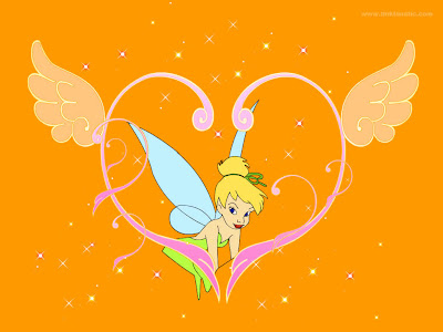 Tinkerbell Coloring on Tinkerbell Wallpaper   Tinkerbell Is The Angel Of Love