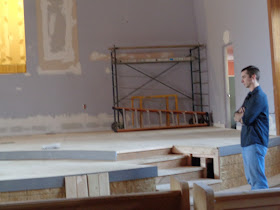 rebuilding the sanctuary at Beth Sar Shalom