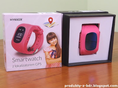 Smartwatch Hykker z lokalizatorem GPS