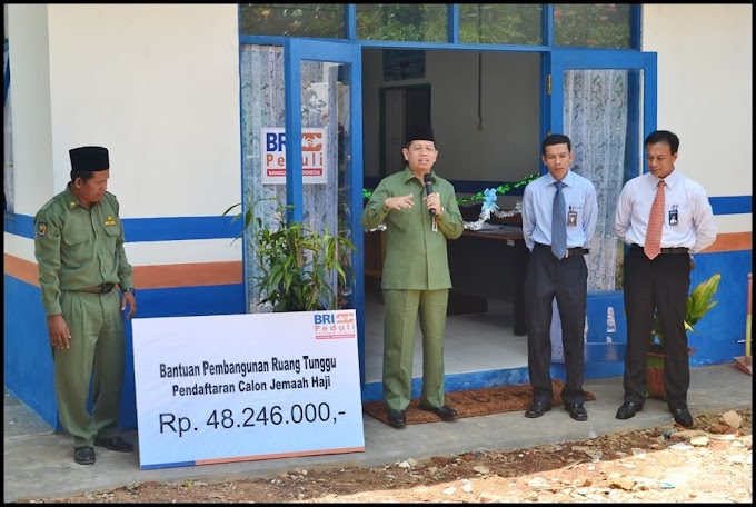 Peresmian Ruang Tunggu Jamaah Calon Haji Di Kantor Kemenag Kab. Tala