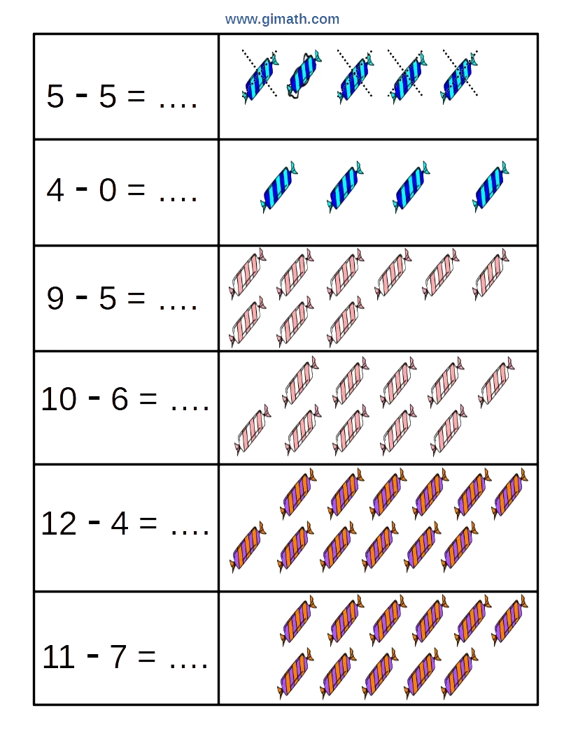 Subtraction Worksheet