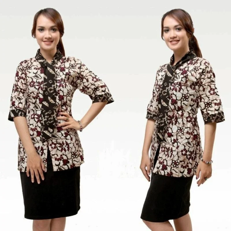 Tips Memilih Model Baju Lengan Pendek Untuk Keseharian Atau - Model baju batik wanita lengan panjang