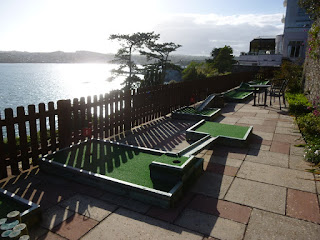 Crazy Golf course at The Imperial Hotel in Torquay, Devon