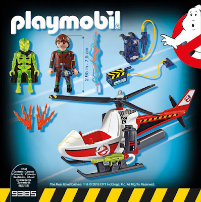 PLAYMOBIL Los Auténticos Cazafantasmas - 9385 Venkman con helicóptero | The Real Ghostbusters 2018 | COMPRAR JUGUETE - TOYS - JOGUINES contenido set