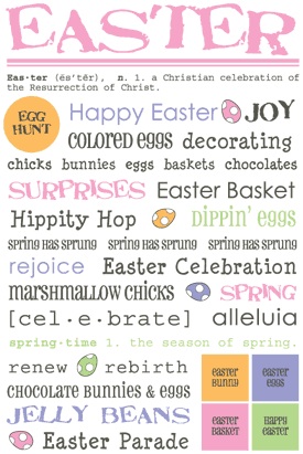 SRM Stickers Blog - Easter Celebration by Jane - #stickers #clearstamps #janesdoodles #spring 