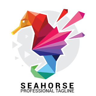 Sea horse logo