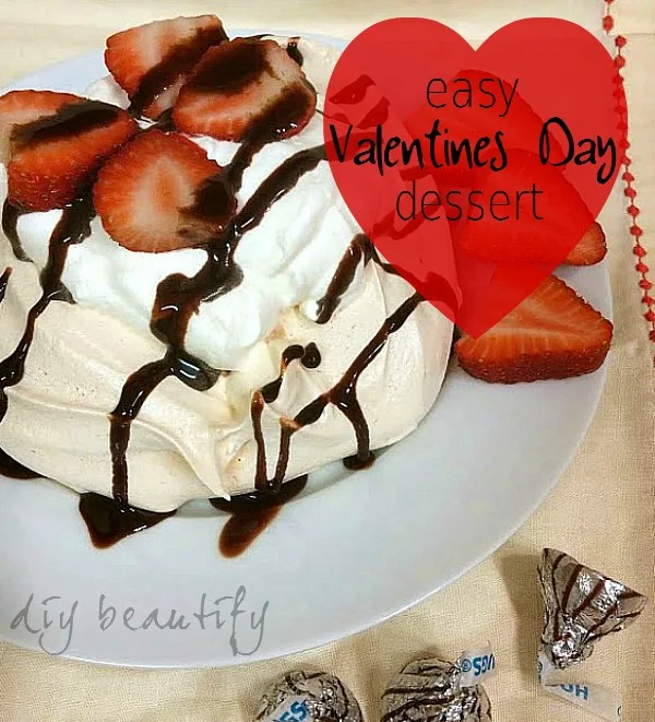 Easy and Impressive Valentines day dessert