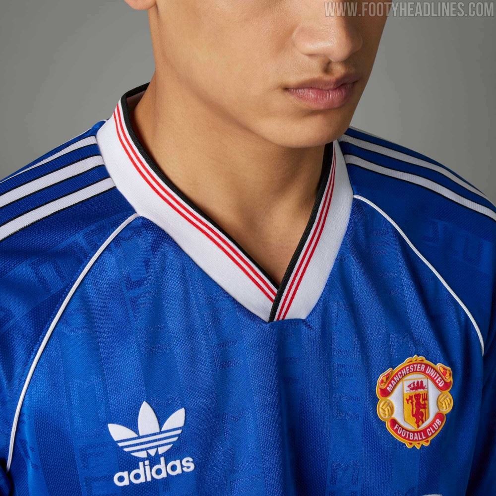 Manchester United x adidas Originals 88-90 Jersey - Blue