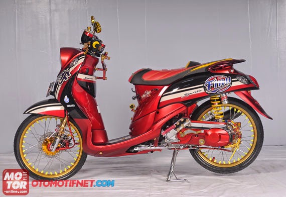 Foto Modifikasi Motor Yamaha Fino Ring 17 Terbaru 2019