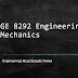 GE 8292 Engineering Mechanics Mcq 