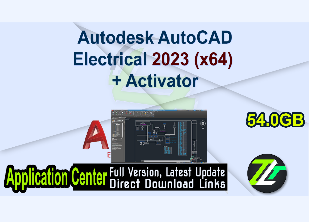 Autodesk AutoCAD Electrical 2023 (x64) + Activator