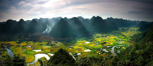 Bac son valley, Vietnam