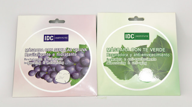 IDC Institsute máscara con semillas de uva y té verde