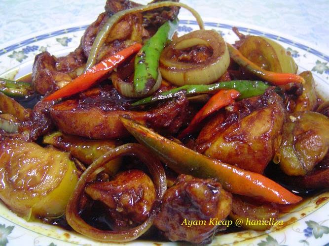 Resepi Ayam Masak Kicap Halia