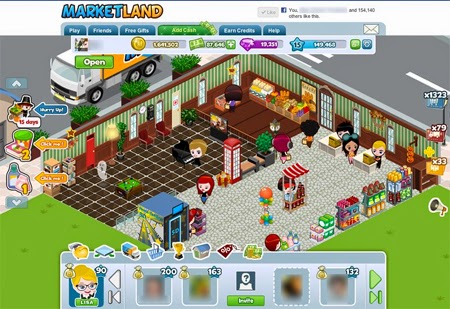 marketland facebook game لعبة فيس بوك