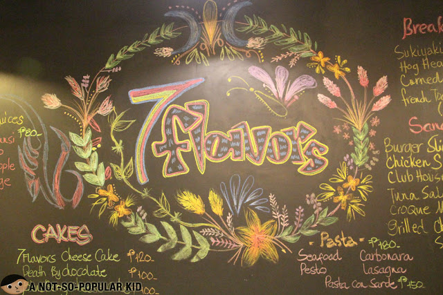 7 Flavors Restaurant Menu and Design