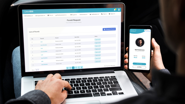Software HRIS terbaik di indonesia adalah LinovHR