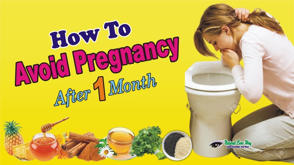 How To Stop Pregnancy After One Month