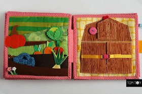 Dollhouse for Alex, Quiet book by TomToy Ola Loginova