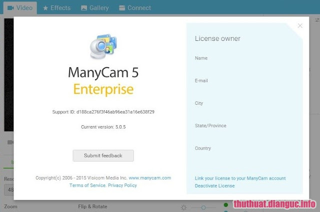 Download ManyCam Interprise 5.0.5 full crack