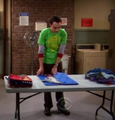 Sheldon's FlipFold Clothing Folding Board from big bang theory