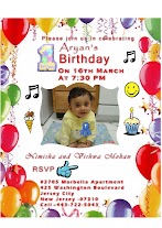 Birthday Invitation Card In Bengali Sample