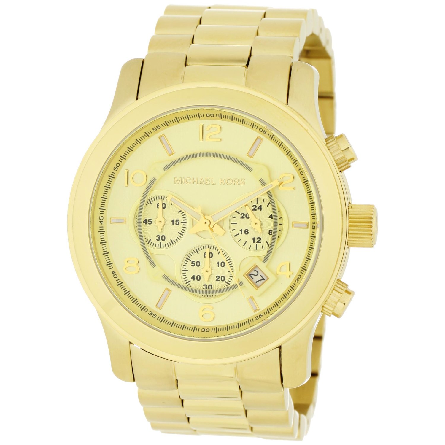 Michael Kors MK8077 Gold-Tone Men's Gold Watch