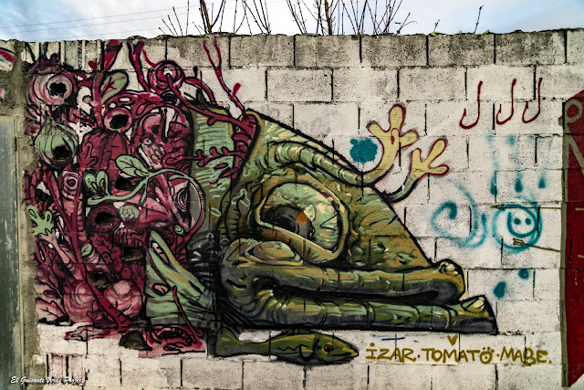 Mural en Ribera de Zorrozaurre - Bilbao