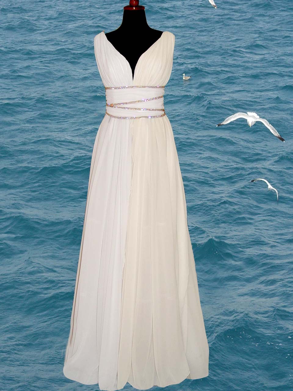 greek style wedding dresses