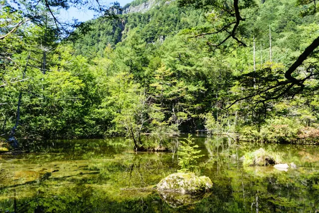 明神池（二之池）～上高地（長野）