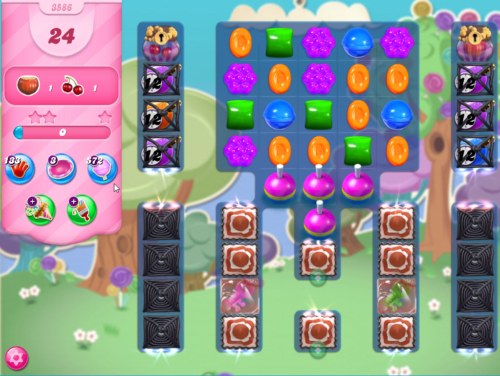 Candy Crush Saga level 3586