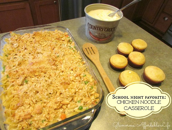 chicken noodle casserole