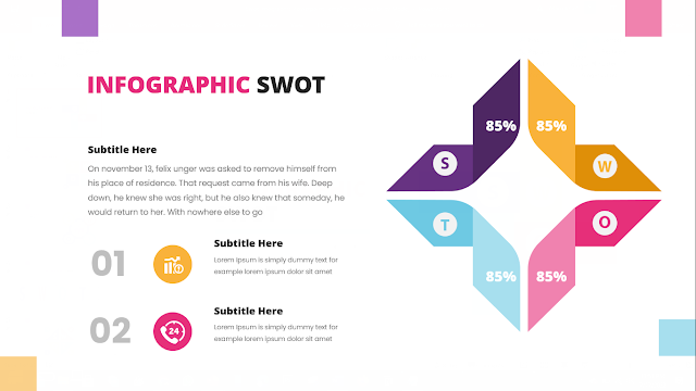 Download Free Swot Analysis Infographic Powerpoint Template