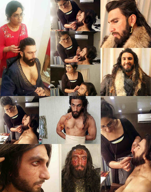 cinemawallah-newztabloid-ranveer-preetisheel-prosthetic-padmaavat-alauddin-khilji-makeup