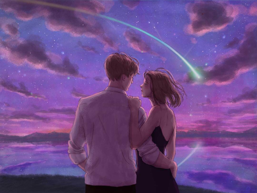 Artist Beautifully Captures The Magical Feeling Of Being In Love