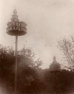 Historic Purple Martin Bird Houses