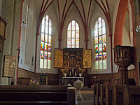 interior da Frauenkirche em Meissen Alemanha
